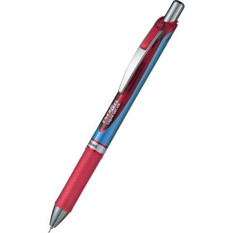 Pentel Cienkopis Pentel ENERGEL BLN 75, czerwony 0,25mm 4kol. (czerwony)