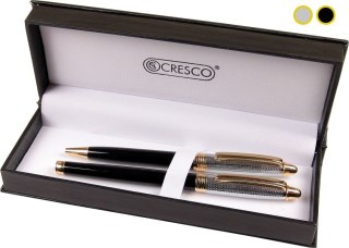 Cresco Komplet pióro i długopis Cresco Majestic w etui (830084)