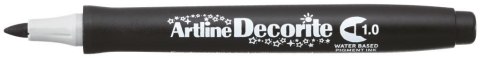 Artline Marker permanentny Artline decorite, czarny 1,0mm pędzelek końcówka (AR-033 3 2)