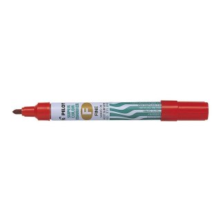 Pilot Marker permanentny Pilot czerwony 1,0mm okrągła końcówka (SCA-F-R)