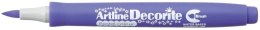 Artline Marker specjalistyczny Artline pastelowy decorite, fioletowy pędzelek końcówka (AR-035 6 4)