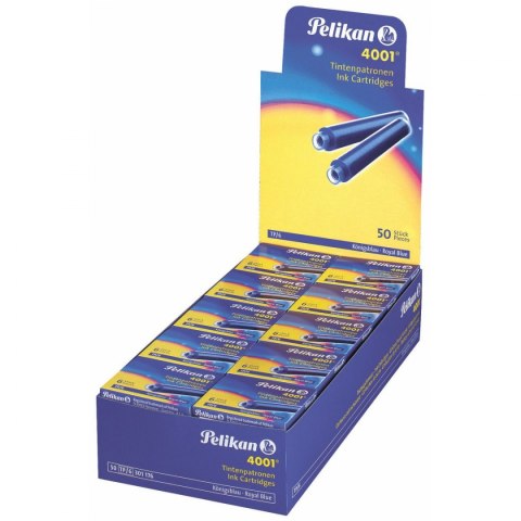 Pelikan Naboje krótkie Pelikan TP/6 niebieskie 301176 niebieski (100401545)