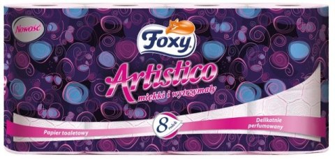 Foxy Papier toaletowy Foxy Artistico A8 kolor: różowy
