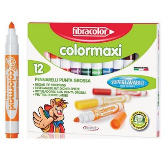 Fibracolor Flamaster Fibracolor color maxi 12 kol.