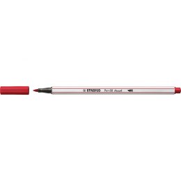 Stabilo Flamaster Stabilo Pen 68 brush ciemnoczerwony 1 kol. (568/50)