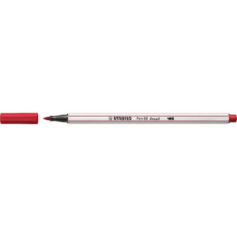 Stabilo Flamaster Stabilo Pen 68 brush ciemnoczerwony 1 kol. (568/50)