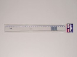 Grales Linijka plastikowa Grales 30cm (L30 bl)