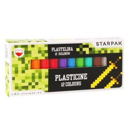 Starpak Plastelina Starpak 12 kol. Pixel mix (472913)