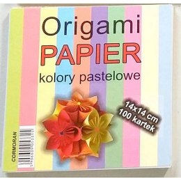 Cormoran Zeszyt papierów kolorowych Cormoran 14x14 origami
