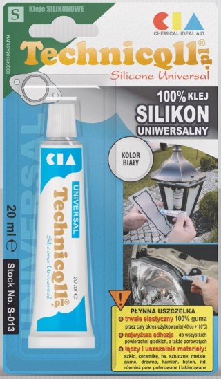 Technicqll Klej w tubie Technicqll silikon 20ml (S-013)