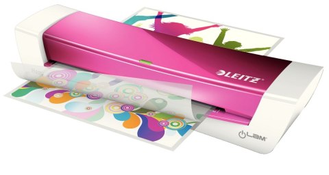 Leitz Laminator Leitz iLam Home Office A4 różowy (73680023)