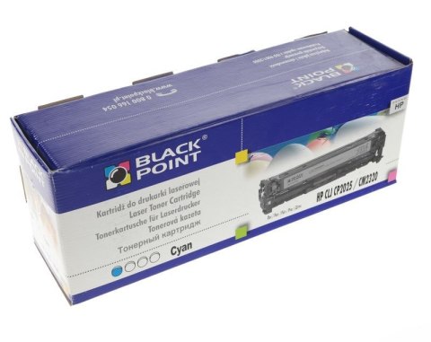 Black Point Toner regenerowany Black Point Eksploatacja Tonery cyan (CC531A)