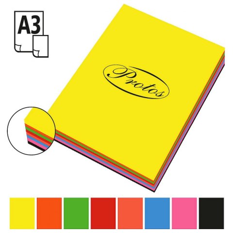 Protos Wkład papierowy kolor A3 200k. 80g Protos