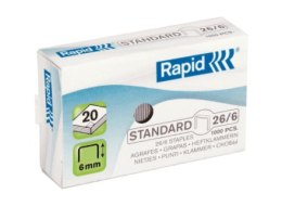 Rapid Zszywki 26/6 Rapid Standard 1000 szt (24861300)
