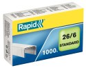 Rapid Zszywki 26/6 Rapid Standard 1000 szt (24861300)