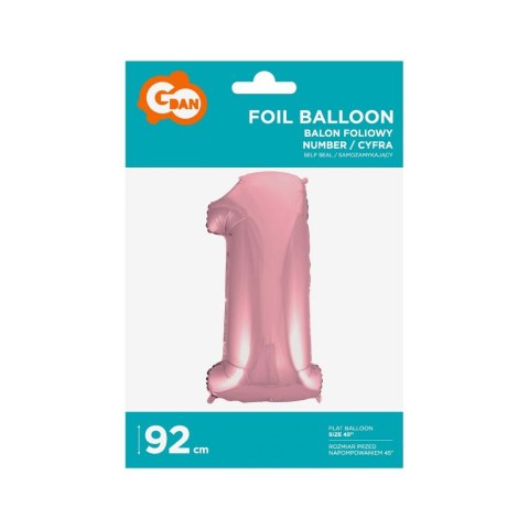 Godan Balon foliowy Godan cyfra 1 45cal (BC-HRO1)