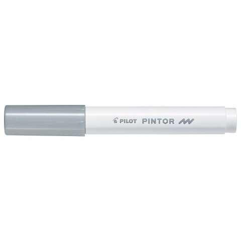 Pilot Marker specjalistyczny Pilot PINTOR srebrny Fmm okrągła końcówka (PISW-PT-F-S) Pilot Marker specjalistyczny Pilot PINTOR srebrny Fmm okrągła końcówka (PISW-PT-F-S)