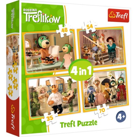 Trefl Puzzle Trefl 4w1 el. (34318)