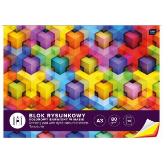 Interdruk Blok rysunkowy Interdruk A3 mix 80g 10k (BLRA3K10)