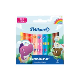 Pelikan Flamaster Pelikan Colorella Super Combio 9 kol. (814553)