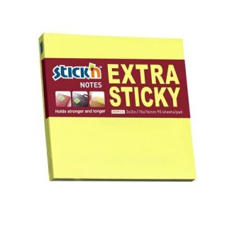 Stick'n Notes samoprzylepny Stick'n żółty 90k [mm:] 76x76 (21670)