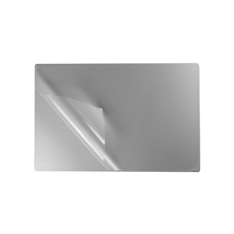 Biurfol Podkład na biurko srebrny folia [mm:] 380x580 Biurfol (KPB-01-05)