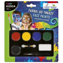 Derform Farba do malowania twarzy Derform kidea 5 kolor. (FDT6KA)