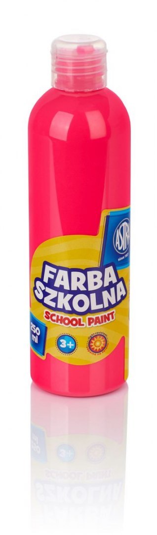 Astra Farby plakatowe Astra szkolne kolor: różowy 250ml 1 kolor.