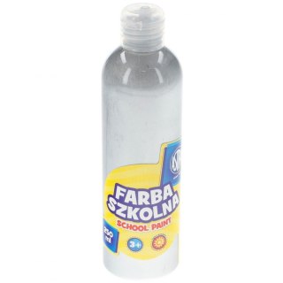 Astra Farby plakatowe Astra szkolne kolor: srebrny 250ml 1 kolor.