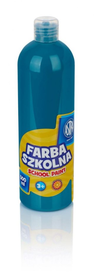 Astra Farby plakatowe Astra kolor: turkusowy 500ml 1 kolor.