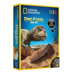 Orbico Sp. Z O.o. Zestaw kreatywny Orbico Sp. Z O.o. National Geographic Zestaw wykopaliskowy Skamieliny dinozaura (RTNGDINO2INT)