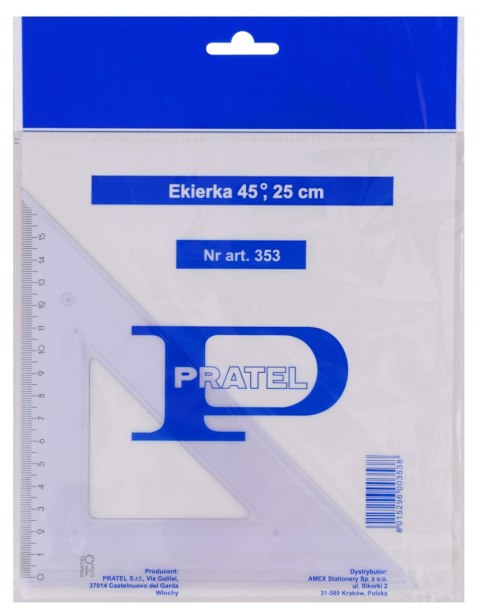 Pratel Ekierka Pratel 25cm (KPL353-PR-W1)