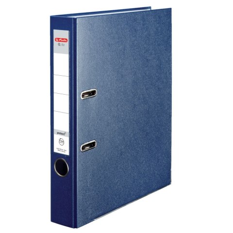 Herlitz Segregator dźwigniowy Herlitz Q. file Standard 0011167483 A4 50mm niebieski (300003089)