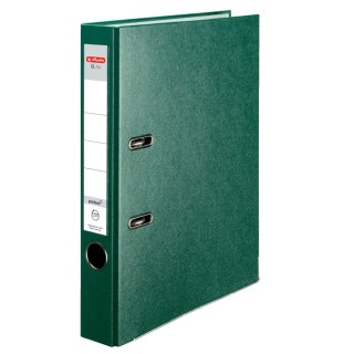 Herlitz Segregator dźwigniowy Herlitz Q. file Standard 0011167509 A4 50mm zielony (300003091)