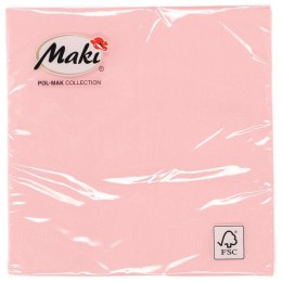 Pol-mak Serwetki różowy jasny papier [mm:] 330x330 Pol-mak (12)