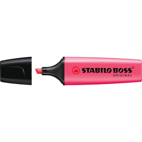 Stabilo Zakreślacz Stabilo BOSS, różowy 2,0-5,0mm (70/56)