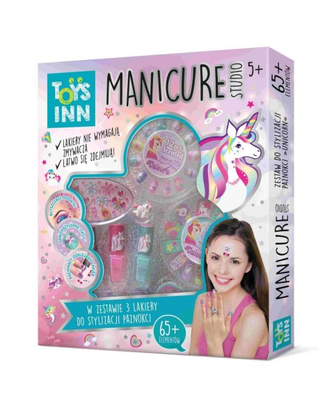 Stnux Zestaw piękności Stnux studio manicure Unicorn (STN7618)