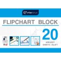 Interdruk Blok do tablic flipchart A1 20k. 80g krata [mm:] 1000x640 Interdruk (FLI20#)