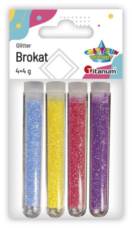 Titanum Brokat Titanum Craft-Fun Series kolor: mix 4 kolor. (MTJF-CSG4P)