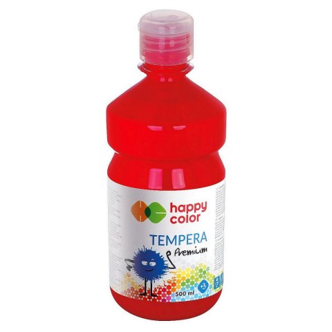 Happy Color Farba tempera Happy Color kolor: czerwony ciemny 500ml 1 kolor. (HA 3310 0500-26)