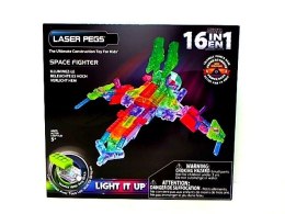 Bemag Klocki konstrukcyjne Bemag Laser Pegs 16w1 space figkter (G9030B)