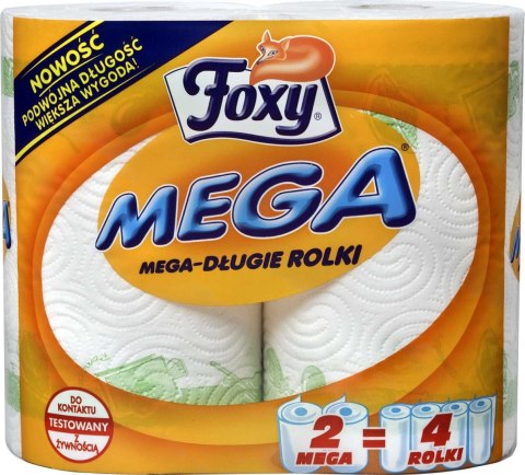 Foxy Ręcznik rolka Foxy Mega papier kolor: biały