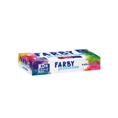 Oxford Farby plakatowe Oxford kolor: mix 8 kolor. (400167102)