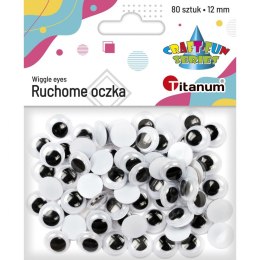 Titanum Oczka Titanum Craft-Fun Series 18mm 80 szt (O004)