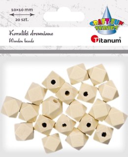 Titanum Ozdoba drewniana Titanum Craft-Fun Series koraliki (22TH401-10)