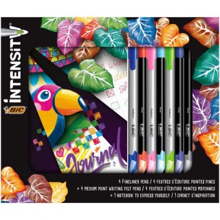 Bic Cienkopis Bic Intensity FINE 4x MED+ 4x FINE +Not (501400)