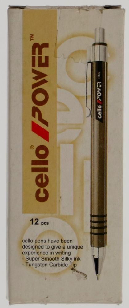 Cello Długopis olejowy Cello czarny 0,6mm (DL5042)