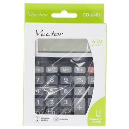 Vector Kalkulator kieszonkowy Vector (KAV CD-2401 BLK)