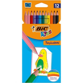 Bic Kids Kredki ołówkowe Bic Kids Tropicolors 2 12 kol 12 kol. (832568)