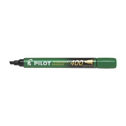 Pilot Marker permanentny Pilot, zielony 4,0mm ścięta końcówka (SCA-400-G)